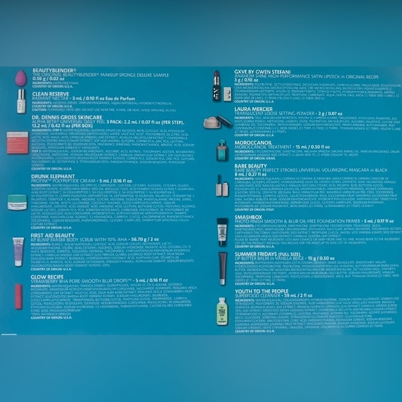 Sephora Favorites Holiday Advent Calendar Set 12 Days Of Beauty Christmas 2023 - Picture 3 of 3